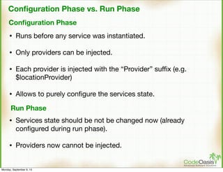 Dependency Injection @ AngularJS | PPT image.