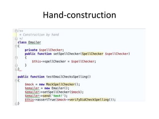 Hand-construction
 