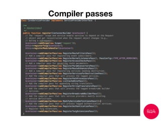 Compiler passes
 