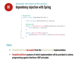 Dependency injection