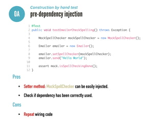 Dependency injection