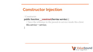 Dependency Injection in Drupal 8 | PPTX