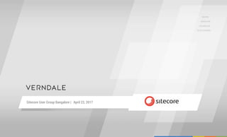 Sitecore User Group Bangalore | April 23, 2017
 