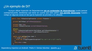 Pedro V. Gómez Sánchez - pedro@karumi.com - @pedro_g_s - github.com/pedrovgs
Show me the code!
 