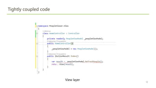 Dependency injection presentation | PPTX | Web Development | Internet