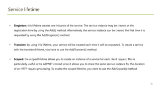 Dependency injection presentation | PPTX