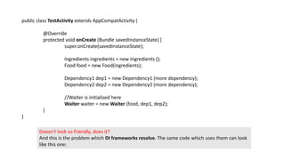 Dependency injection with dagger 2 | PDF