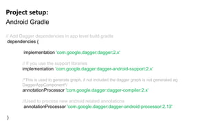 Dependency injection with dagger 2 | PDF