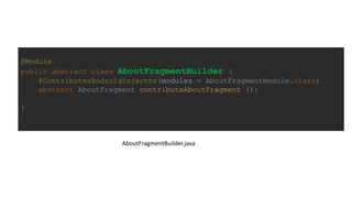 Dependency injection with dagger 2 | PDF