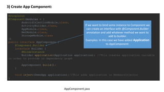 Dependency injection with dagger 2 | PDF