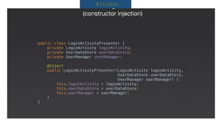 Dependency injection with dagger 2 | PDF