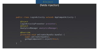 Dependency injection with dagger 2 | PDF