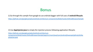 Dependency injection with dagger 2 | PDF