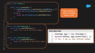 Dependency Injection with the Force DI Framework | PPTX