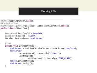 @gil_zilberfeld
Mocking APIs
 