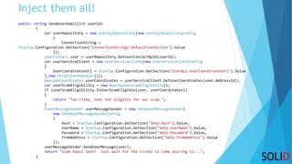 Writing Maintainable Software Using SOLID Principles | PPTX