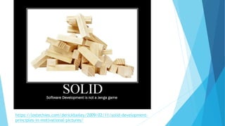 Writing Maintainable Software Using SOLID Principles | PPTX