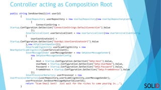 Writing Maintainable Software Using SOLID Principles | PPTX