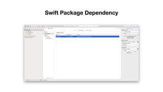 Swift Package Dependency
 
