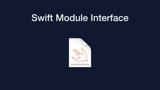 Swift Module Interface
 