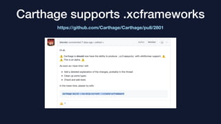 Carthage supports .xcframeworks
https://github.com/Carthage/Carthage/pull/2801
 