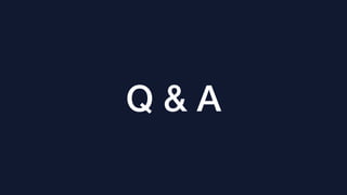 Q & A
 