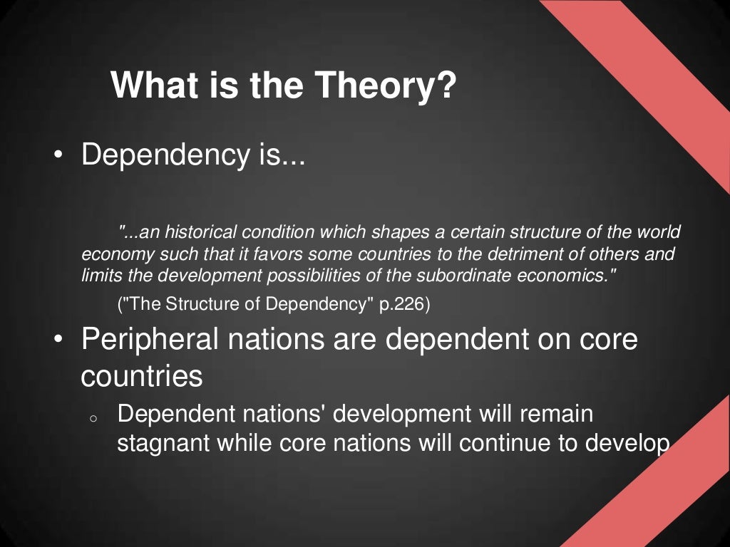 essay on dependency theory