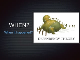 WHEN?
When it happened?
 