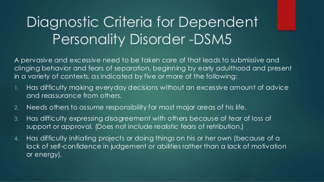 dsm 5 personality disorders