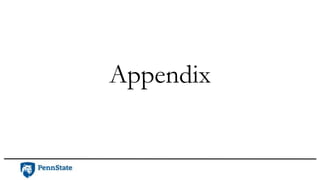 Appendix
 
