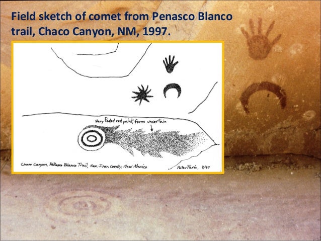 Plus anciennes observations de météorites.  Depictions-of-halleys-comet-in-native-american-rock-art-6-638