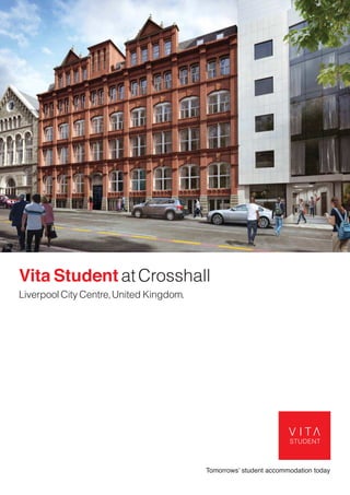 Tomorrows’ student accommodation today
 