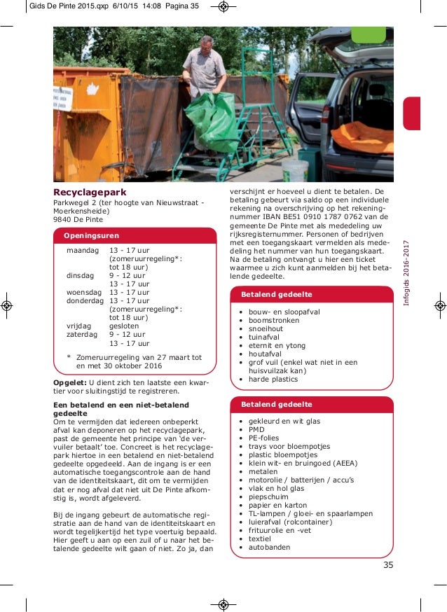 De Pinte Infogids2016 17