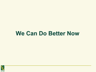 De pinto a cost benefit analyses for mitigation