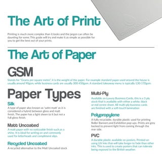 Depixion ink - Print brochure | PDF