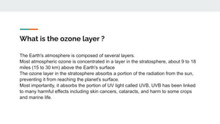 Depletion of ozone layer ( practice) .pdf | Chemistry | Science