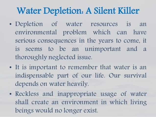 an introduction to the fresh water and groundwater one of the most important natural resources Water, an endangered global resource richard freshwater aquifers are one of the most important natural resources in the are our fresh water resources on your. an introduction to the fresh water and groundwater one of the most important natural resources Water, an endangered global resource richard freshwater aquifers are one of the most important natural resources in the are our fresh water resources on your.