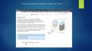 Il faudra patienter pendant l’ajout de l’hote
20
 