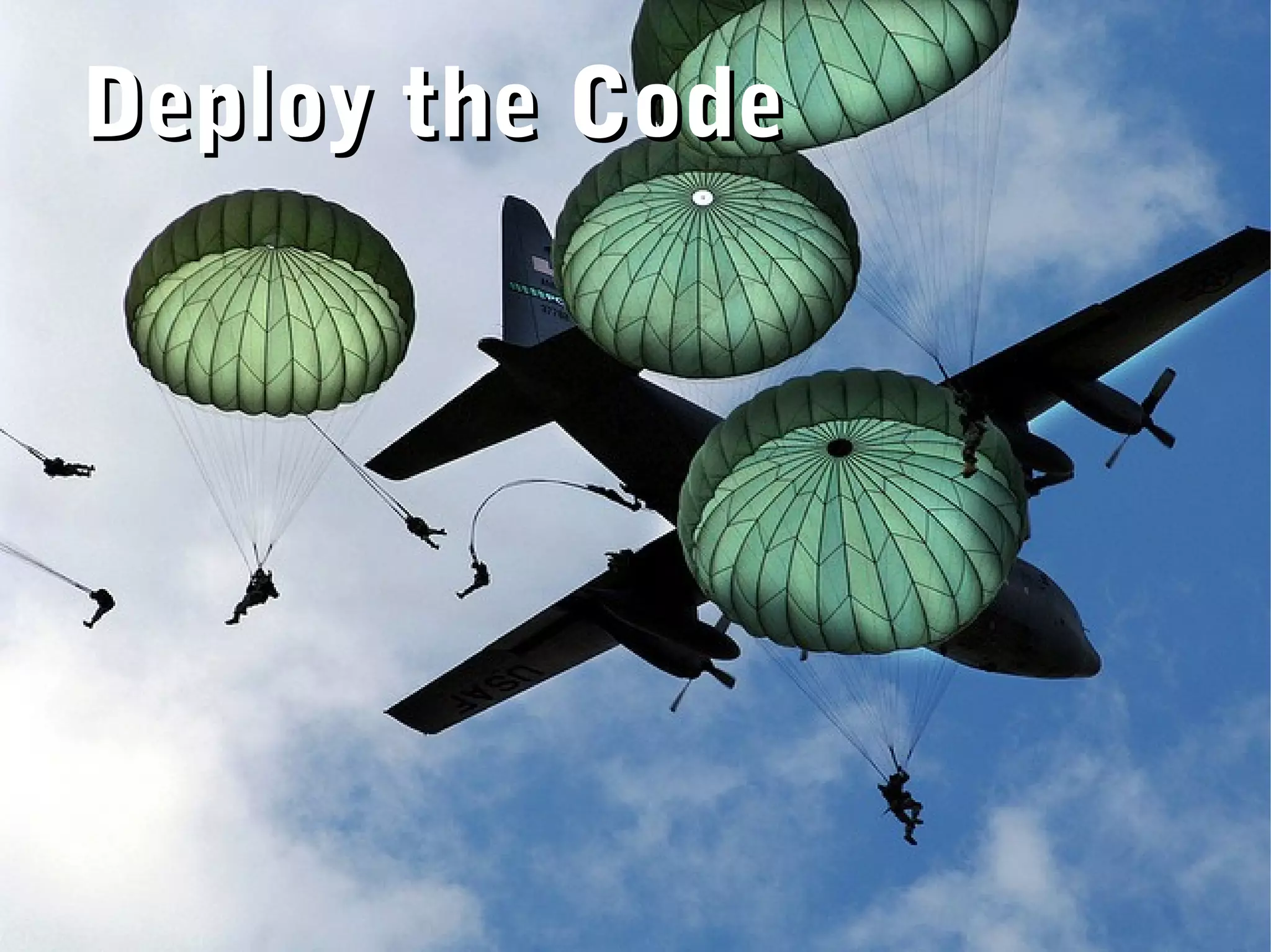 Deploy the Code 