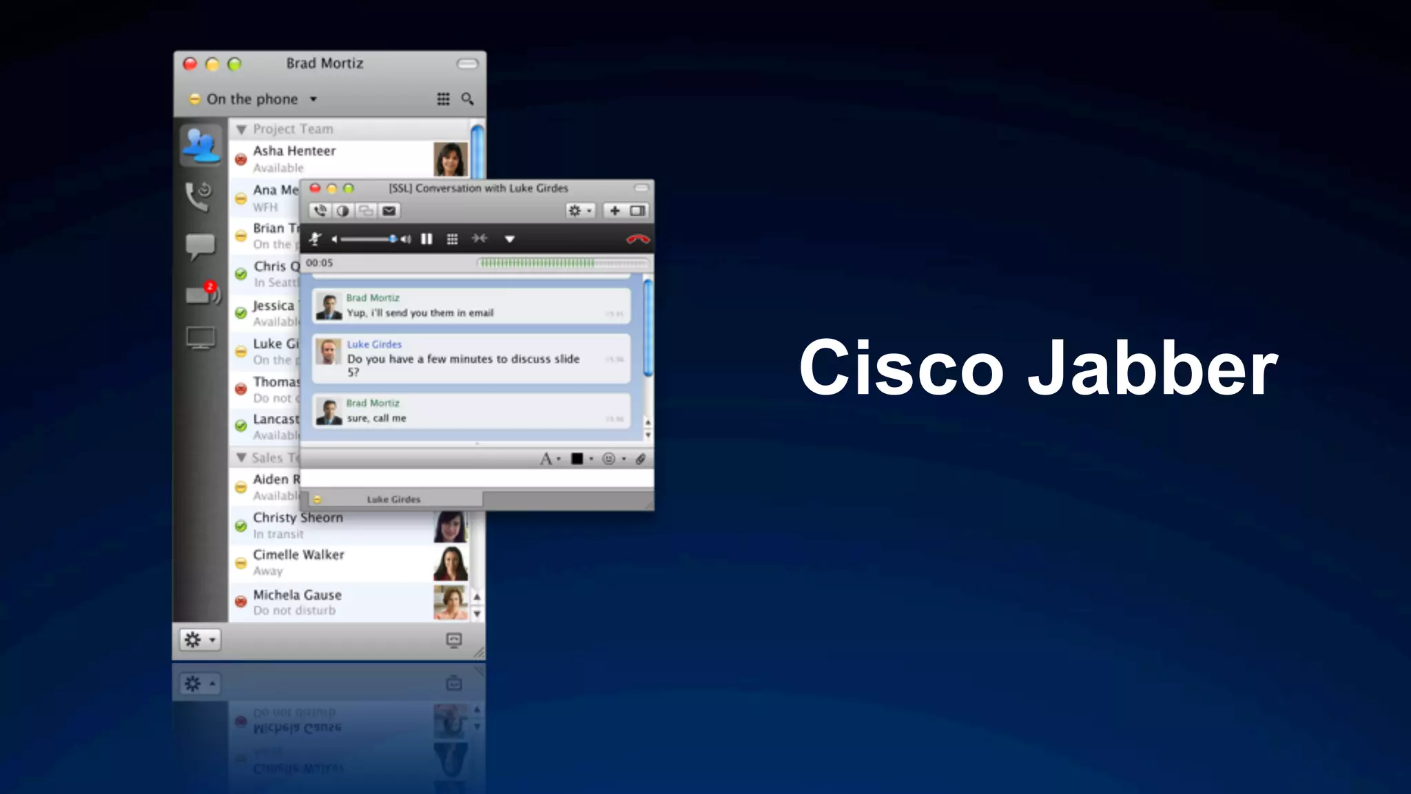 Cisco Jabber
 