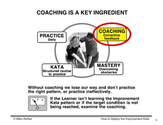 How to Deploy the Improvement Kata v7.0 | PDF