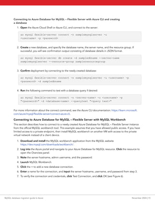 MySQL database migration guide to Azure | PDF