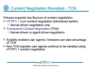 Browsing & Exploring Linked Data OpenLink Data Explorer (ODE) Browser extension (Firefox, support for others to follow) See  http://ode.openlinksw.com RDF and HTML views of Linked Data RDF view incorporates ‘hyperdata’ links between entities HTML view substitutes hyperlinks Also available as a hosted service E.g. http://demo.openlinksw.com/ode iSparql Query Tool Interactive SPARQL Query Builder E.g.  http://demo.openlinksw.com/isparql See  http://wikis.openlinksw.com/dataspace/owiki/wiki/OATWikiWeb/InteractiveSparqlQueryBuilder   ©  2009  OpenLink Software, All rights reserved 