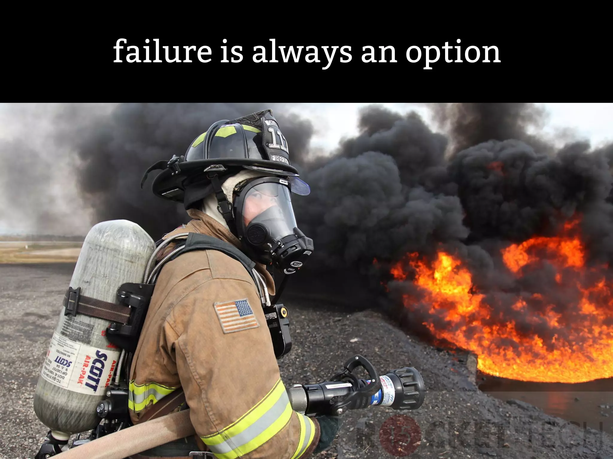 failure is always an option
 