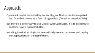 Deploying a 3 tier application using docker | PPTX