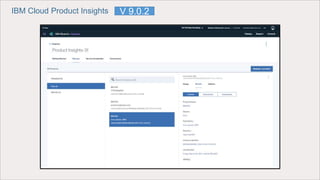 IBM Cloud Product Insights V 9.0.2
 
