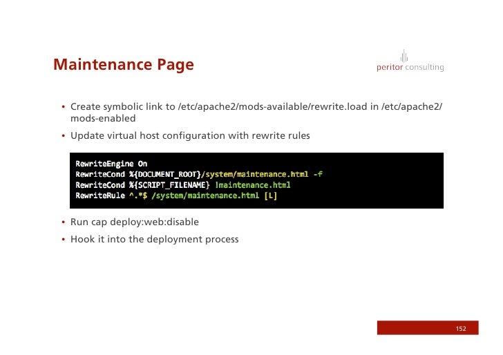 Maintenance Page Create Symbolic