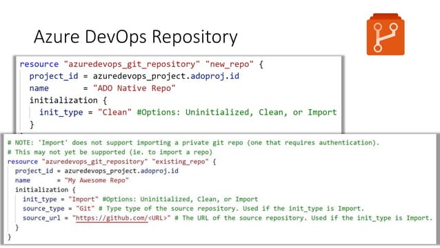 Deploying Azure DevOps using Terraform | PPT