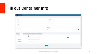 Deploying Containers with Rancher