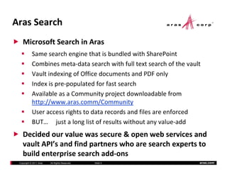 Deploying Enterprise Search in PLM Context with Aras | PDF